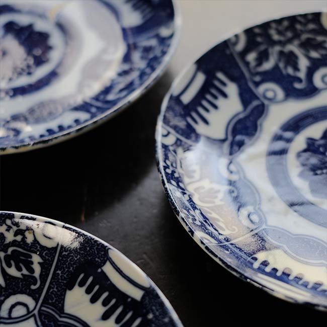 Vase design stamp plate