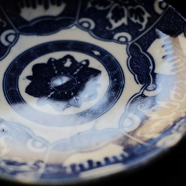 Vase design stamp plate