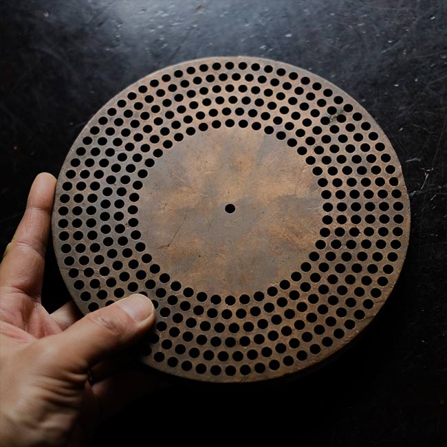 Copper disc