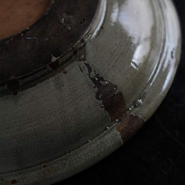 Horse-eye stone plate