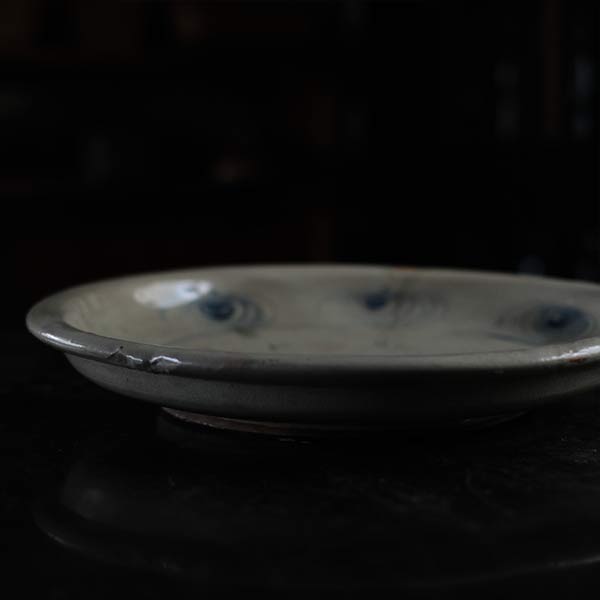 Horse-eye stone plate