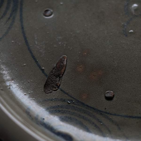Horse-eye stone plate