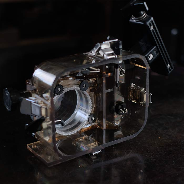 Waterproof case for underwater photography
