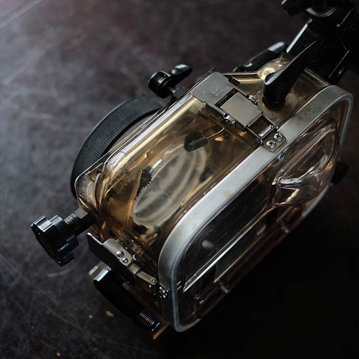 Waterproof case for underwater photography