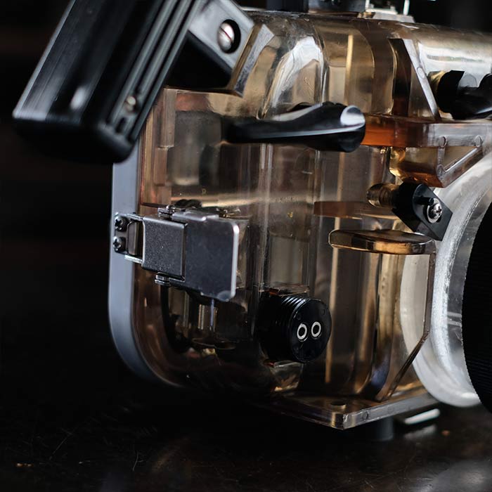 Waterproof case for underwater photography