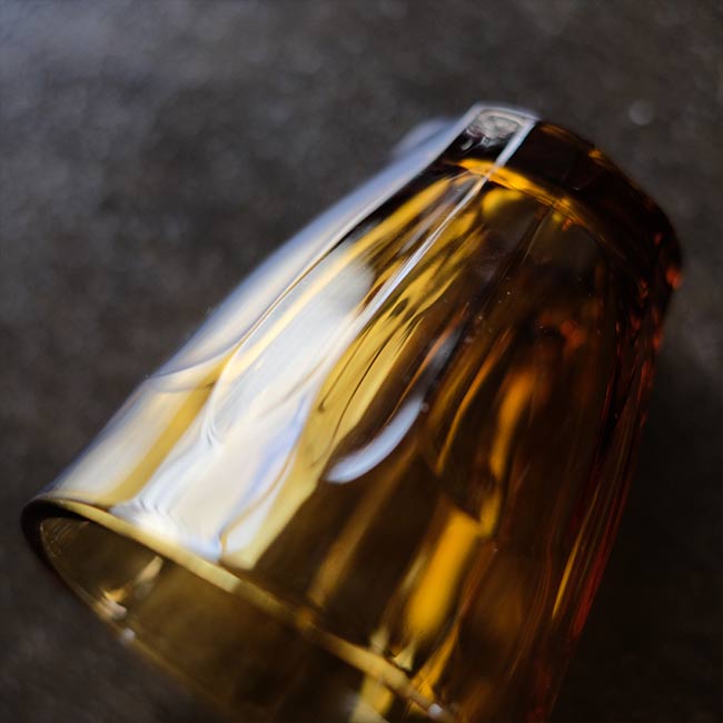 Amber glass