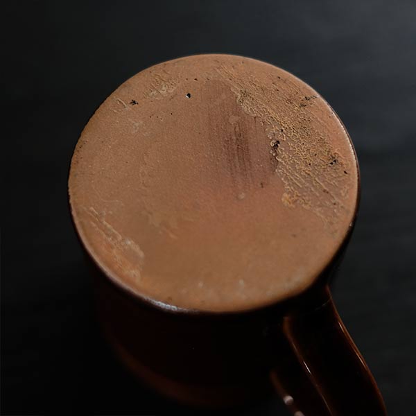 brown coffee mug