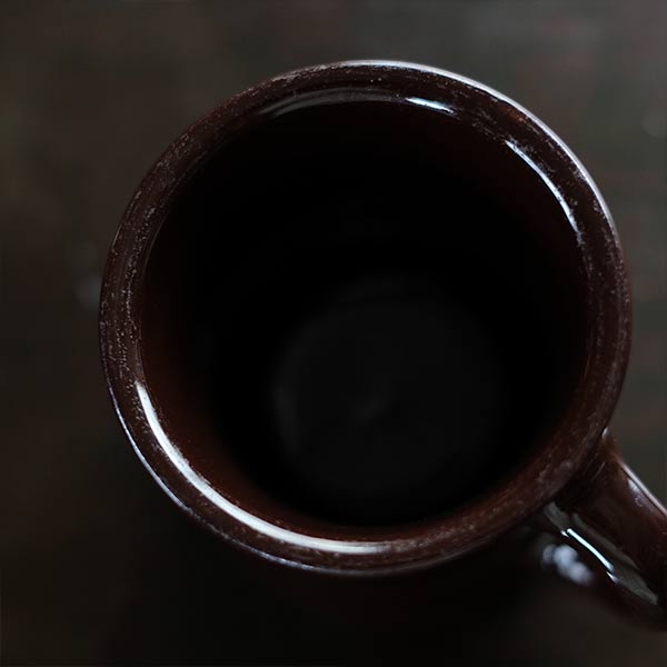 Victor Mug, Dark Brown (Late Model)
