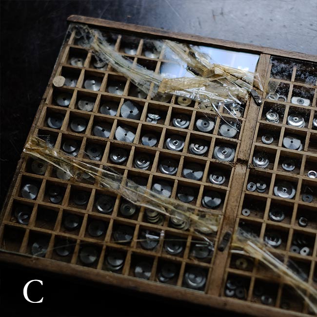 Clock Parts Palette (Thin)
