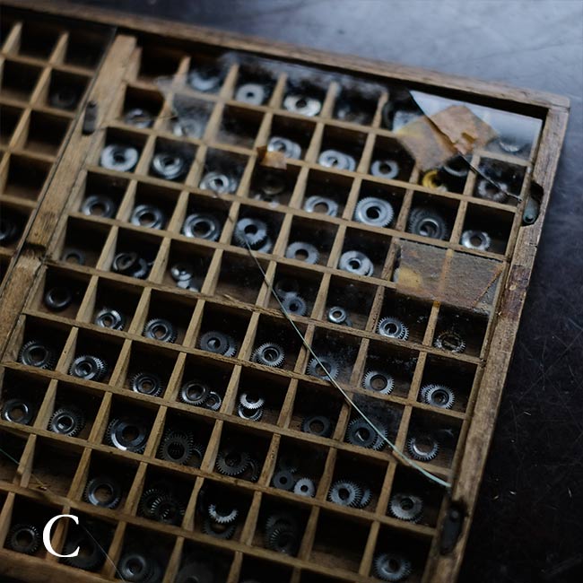 Clock Parts Palette (Thin)