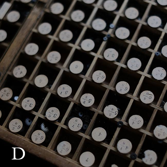 Clock Parts Palette (Thin)