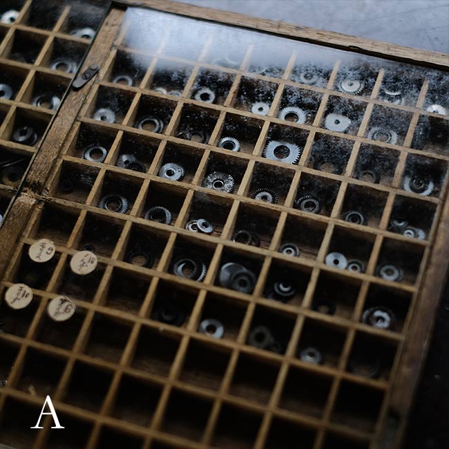 Clock Parts Palette (Thin)
