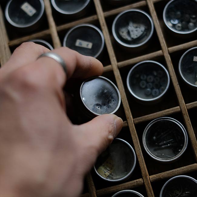watchmaker's drawer