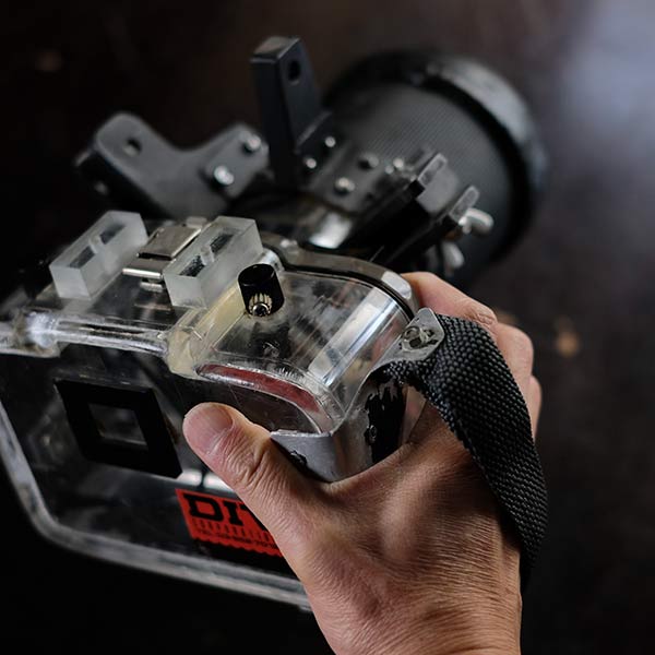 Waterproof case for underwater photography