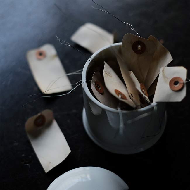 White porcelain sugar pot