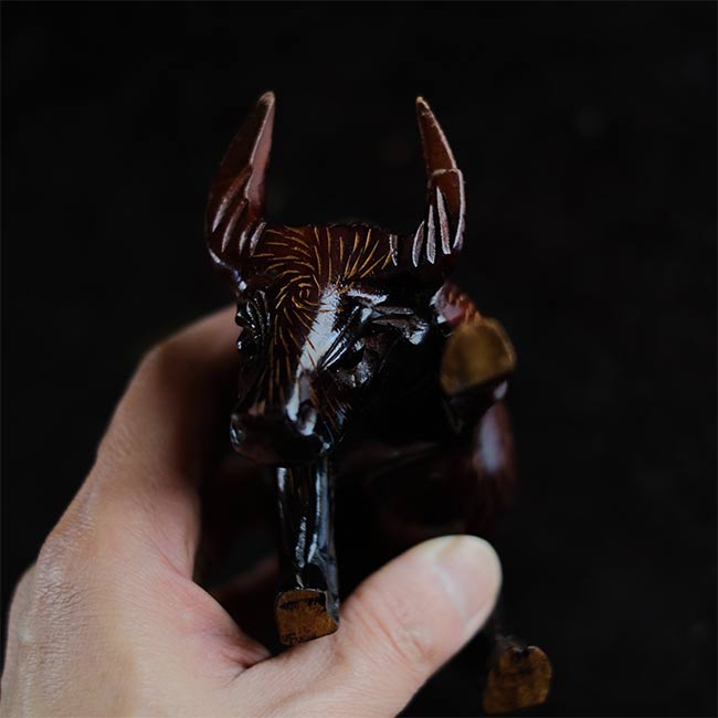 Bull figurine