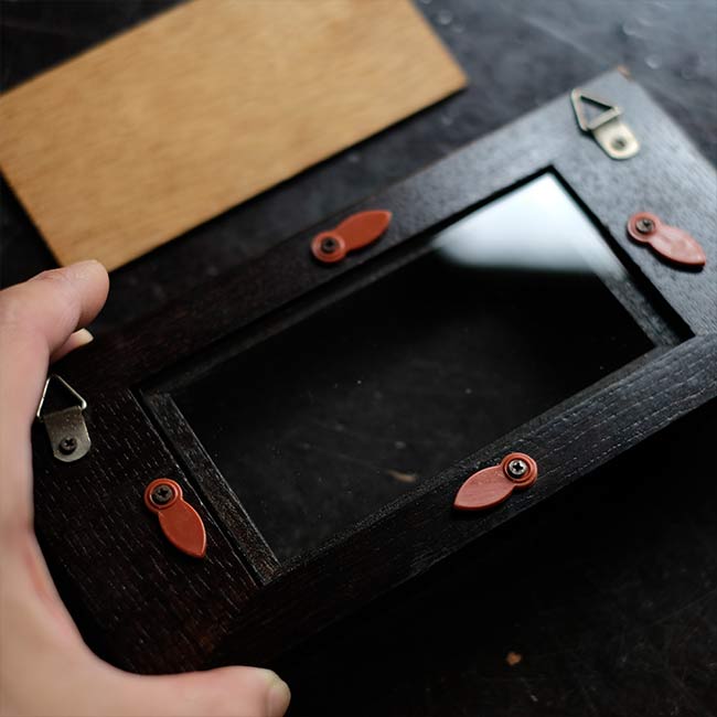 Small wooden frame
