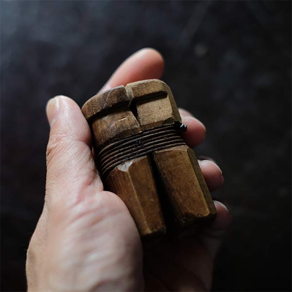 Wooden weight