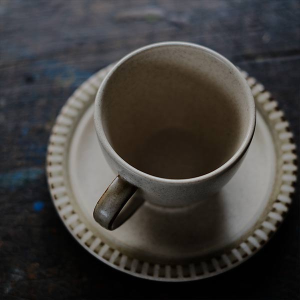 599 Stoneware カップ&ソーサー