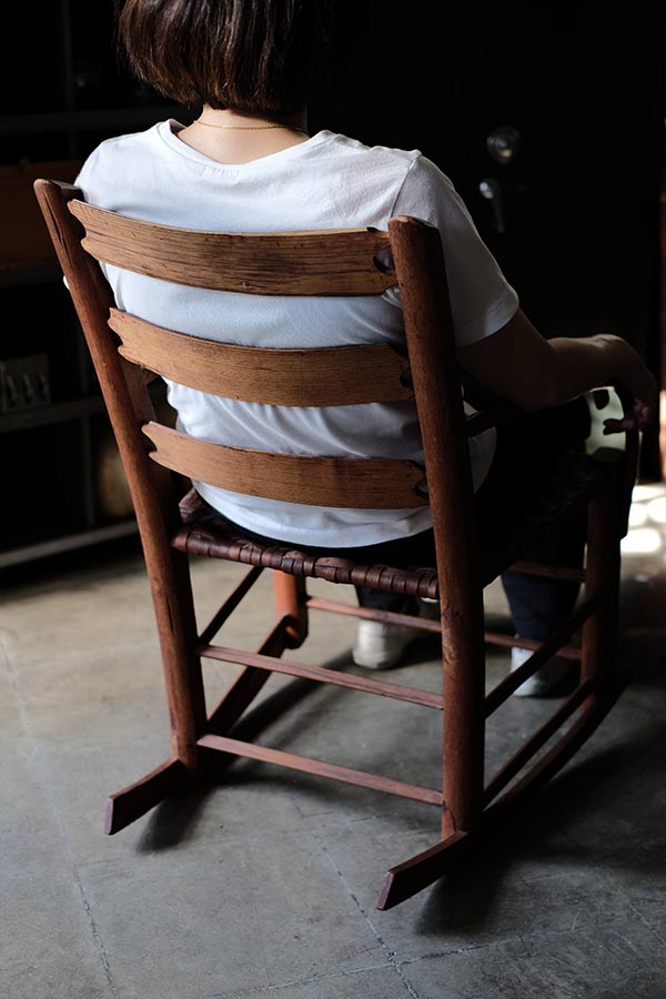 USA 木製ロッキンチェア