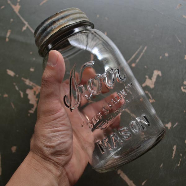 Kerr Self Sealing Mason Jar 32oz 1920年代