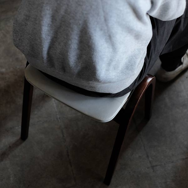 Akita Woodworking Stacking Stool (Ivory)