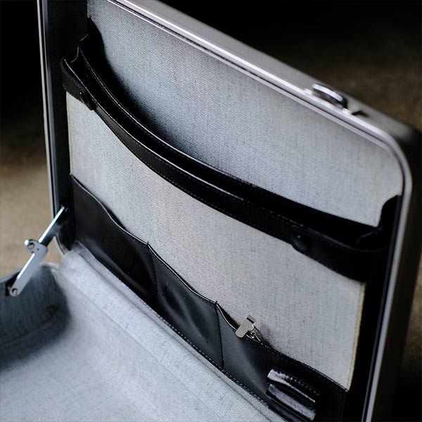 Aluminum briefcase