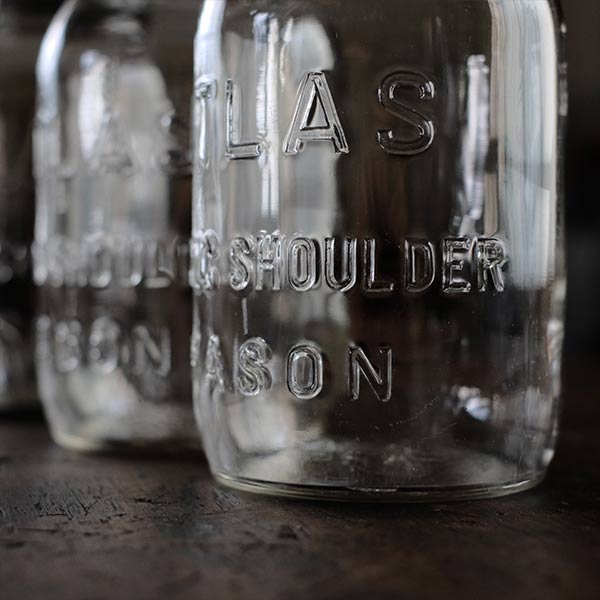 Atlas Strong Shoulder Mason Jar 32oz 1930~1940年代