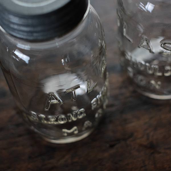 Atlas Strong Shoulder Mason Jar 32oz 1930~1940年代