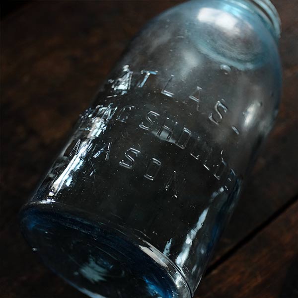 Atlas Strong Shoulder Mason Jar 64oz 1919~1920年代