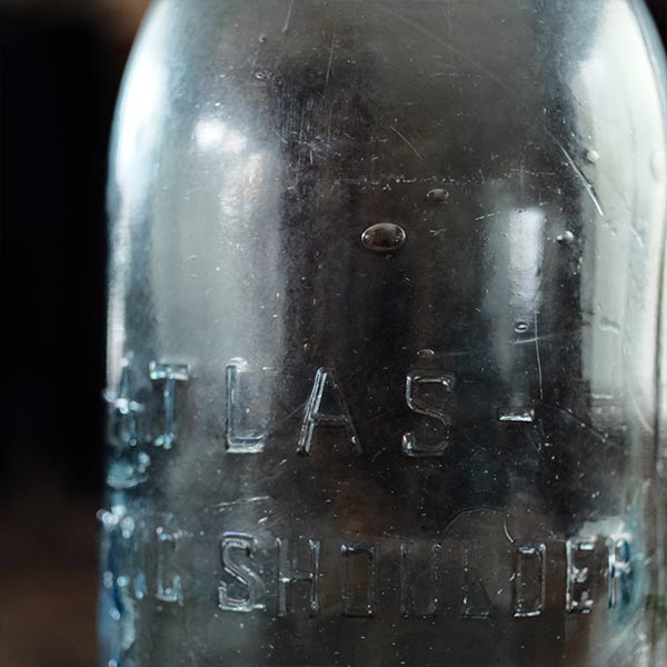 Atlas Strong Shoulder Mason Jar 64oz 1919~1920年代