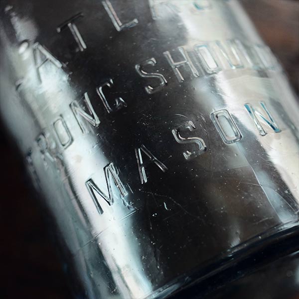 Atlas Strong Shoulder Mason Jar 64oz 1919~1920年代