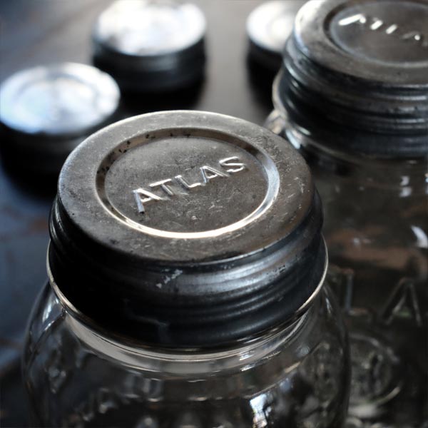 Atlas Zinc Caps(替え蓋 / レギュラーマウス)