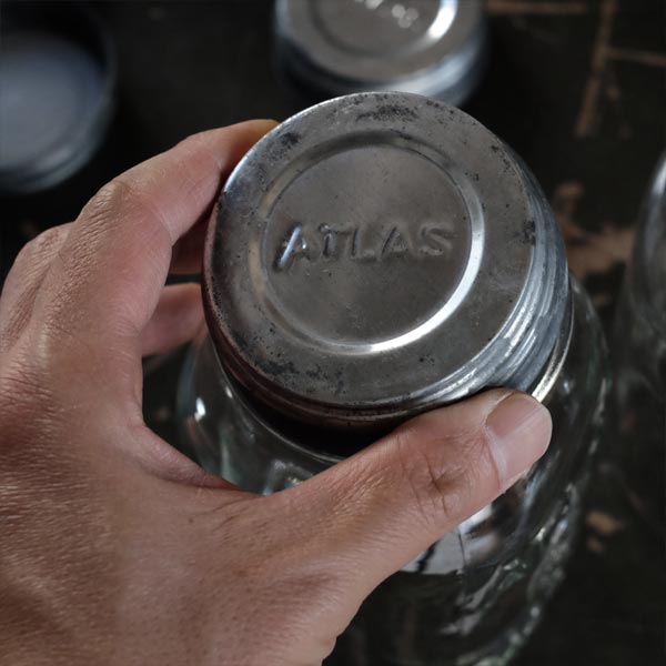 Atlas Zinc Caps(替え蓋 / レギュラーマウス)