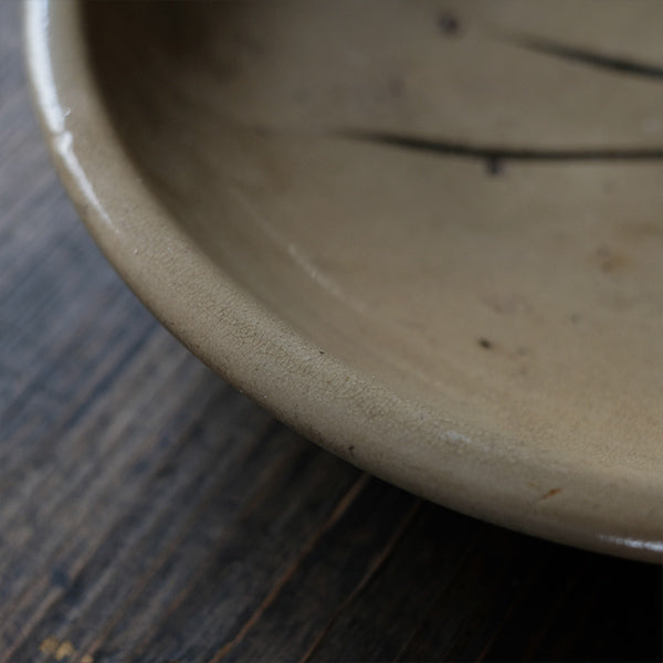 Iris design stone plate