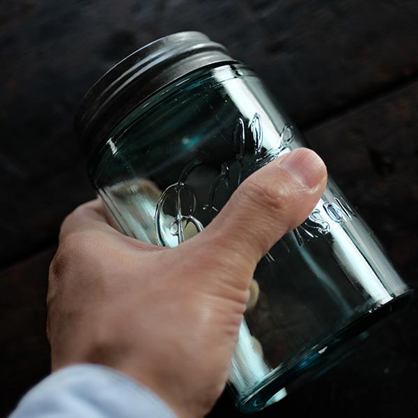 Ball Mason Blue Jar 16oz 1900~1910年