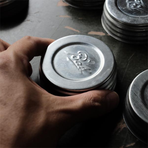 Ball Zinc Caps (替え蓋 / レギュラーマウス)