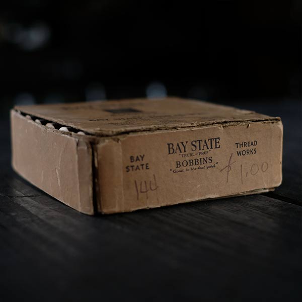 Bay State Bobbins デッドストックのボビン 144個