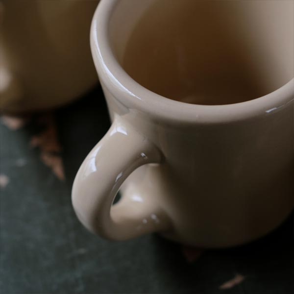 Victor Mug, Beige (Late Model)