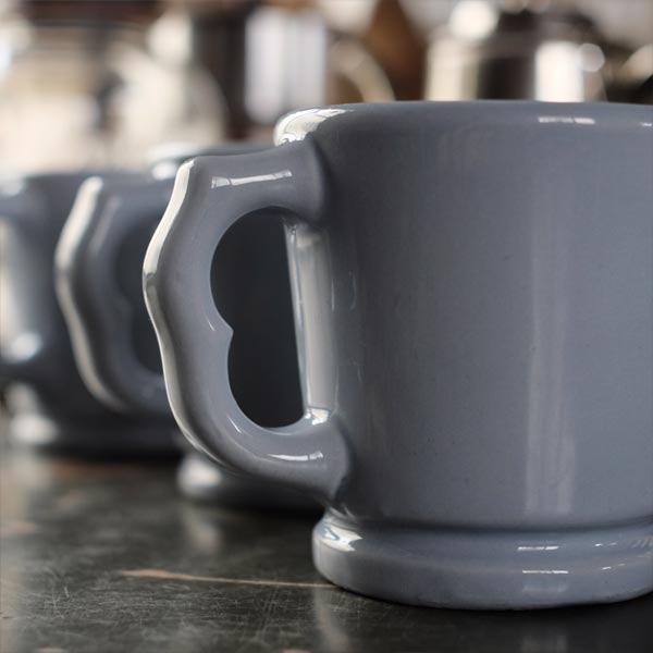 Victor Mug, Blue Gray (Early Model)