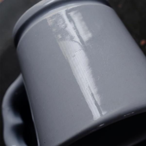 Victor Mug, Blue Gray (Early Model)