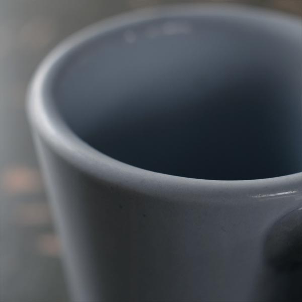 Victor Mug, Blue Gray (Early Model)