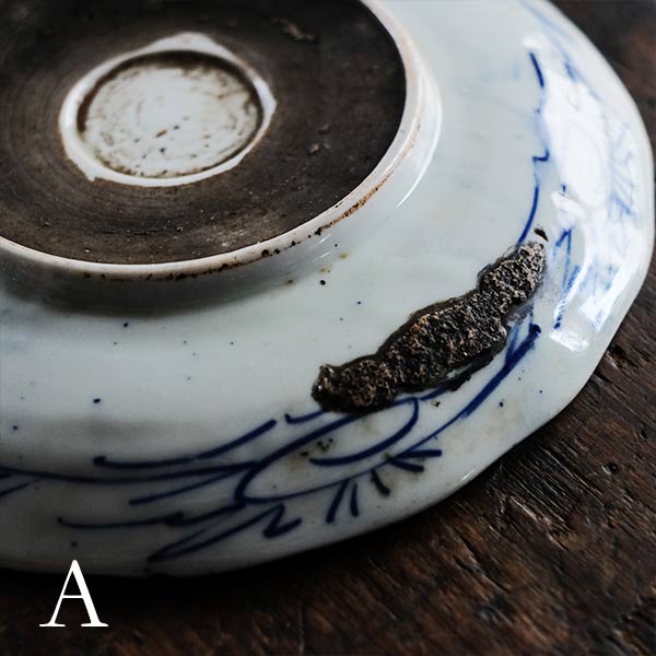 Landscape Blue and White Plate