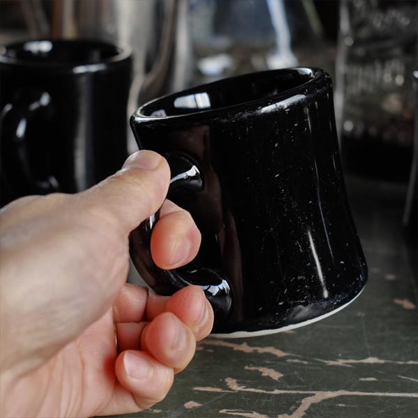 Victor Mug Black (Late Model)