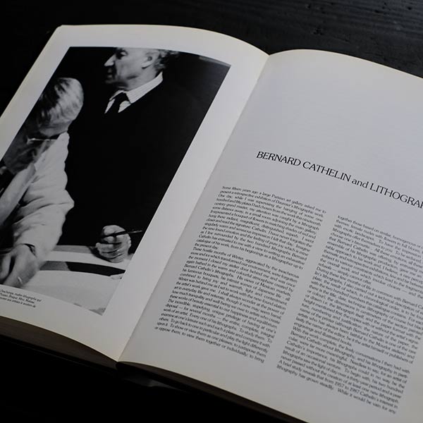 Cathelin Lithographe ベルナール・カトランとリトグラフ