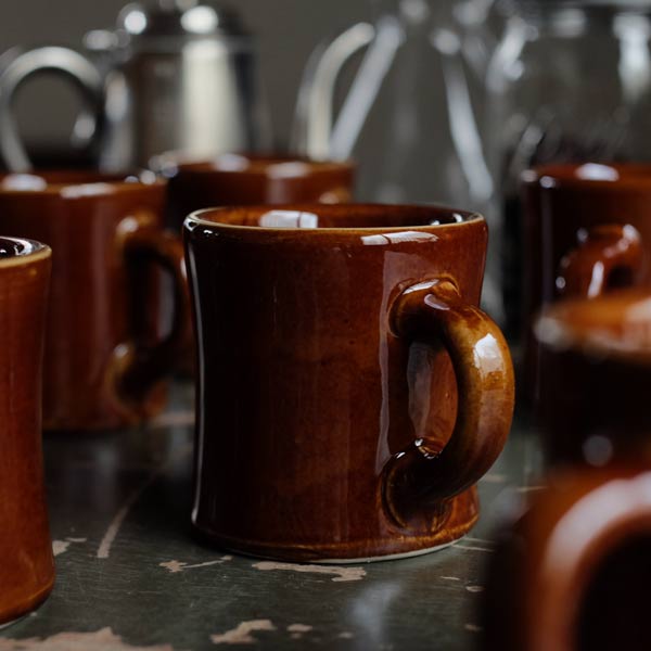 Victor Mug, Chocolate Brown (Late Model)