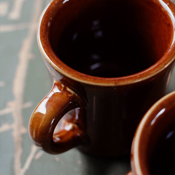 Victor Mug, Chocolate Brown (Late Model)