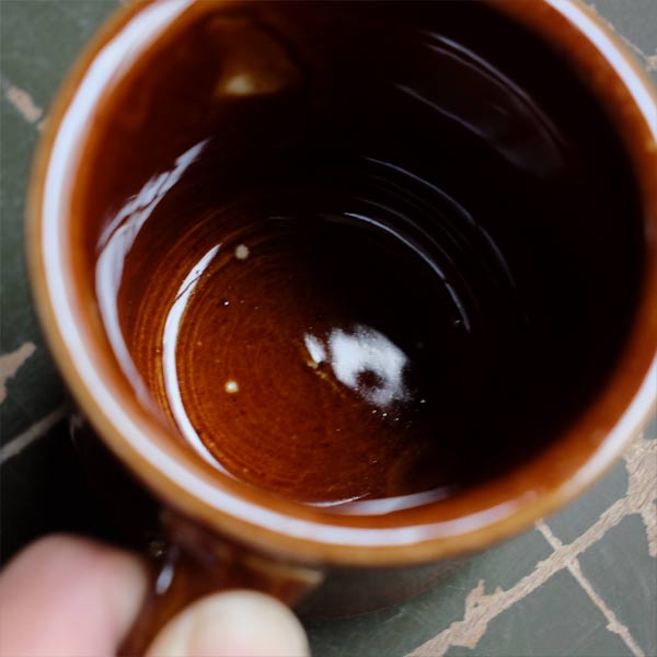 Victor Mug, Chocolate Brown (Late Model)