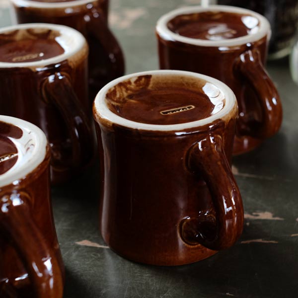 Victor Mug, Chocolate Brown (Late Model)