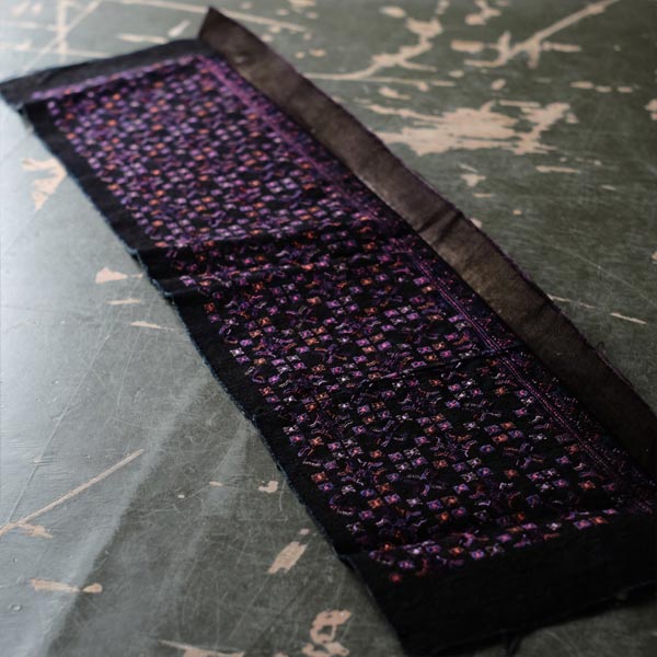 Embroidered cloth used in Miao ethnic costumes